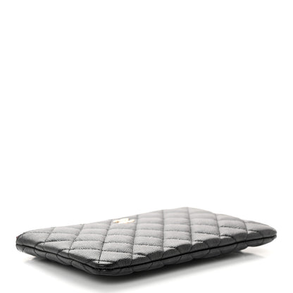 Chanel Caviar Quilted Cosmetic Case Black 4 of 8