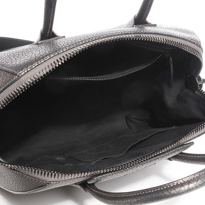 Givenchy Metallic Sugar Goatskin Medium Antigona Gunmetal 5 of 8