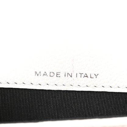 Chanel Caviar Quilted My Everything Belt Flap Card Holder White 6 of 10