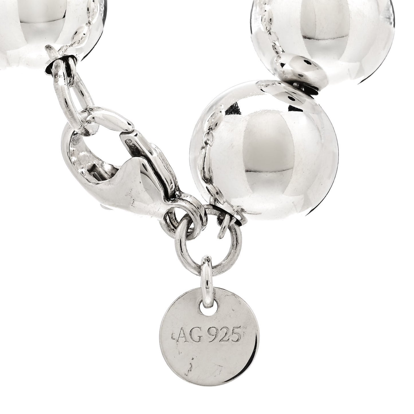 Sterling Silver 10mm HardWear Ball Bracelet