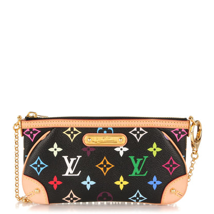 Louis Vuitton Monogram Multicolor Pochette Milla MM Black 1 of 7