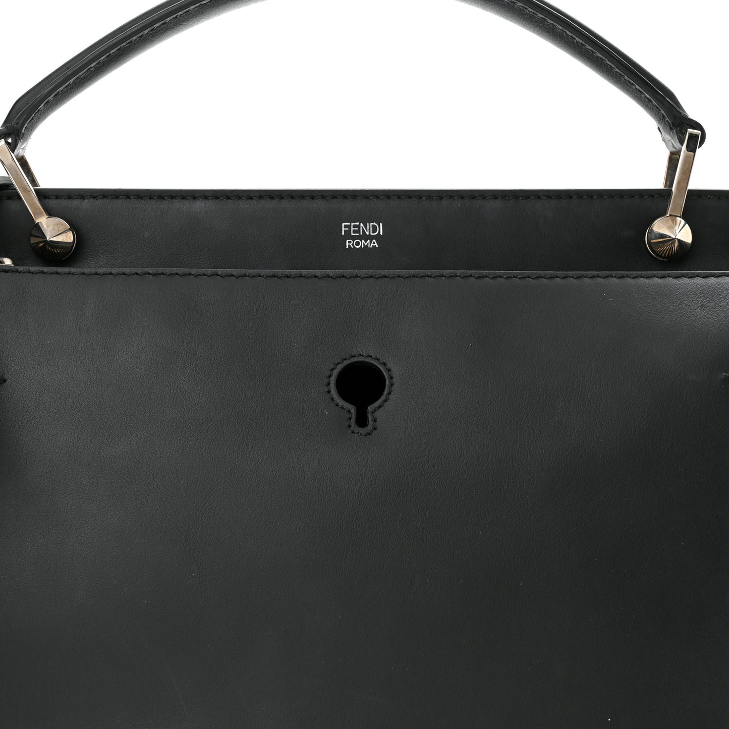 Vitello Baltico Dolce DotCom Satchel Black