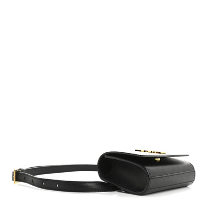 Saint Laurent Grain De Poudre Monogram Kate Belt Bag Black 4 of 12
