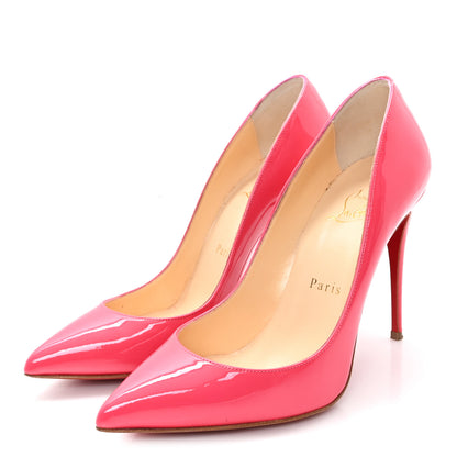Christian Louboutin Patent Pigalle Follies 100 Pumps 36.5 Pinky 4 of 9