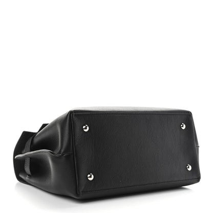 Louis Vuitton Soft Calfskin Lockme Ever MM Black 4 of 10