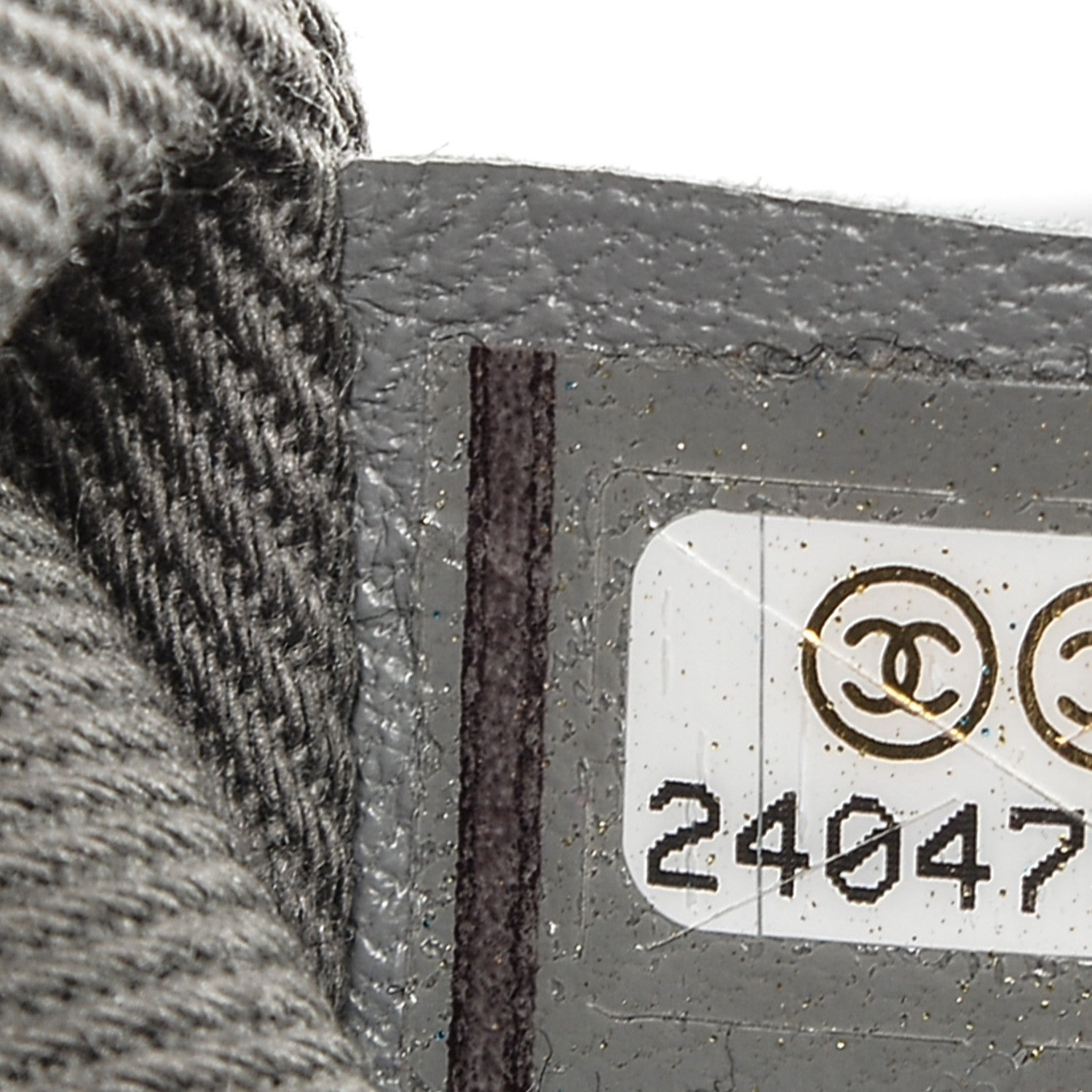 Chanel Canvas Large Deauville Tote Grey 7 of 8