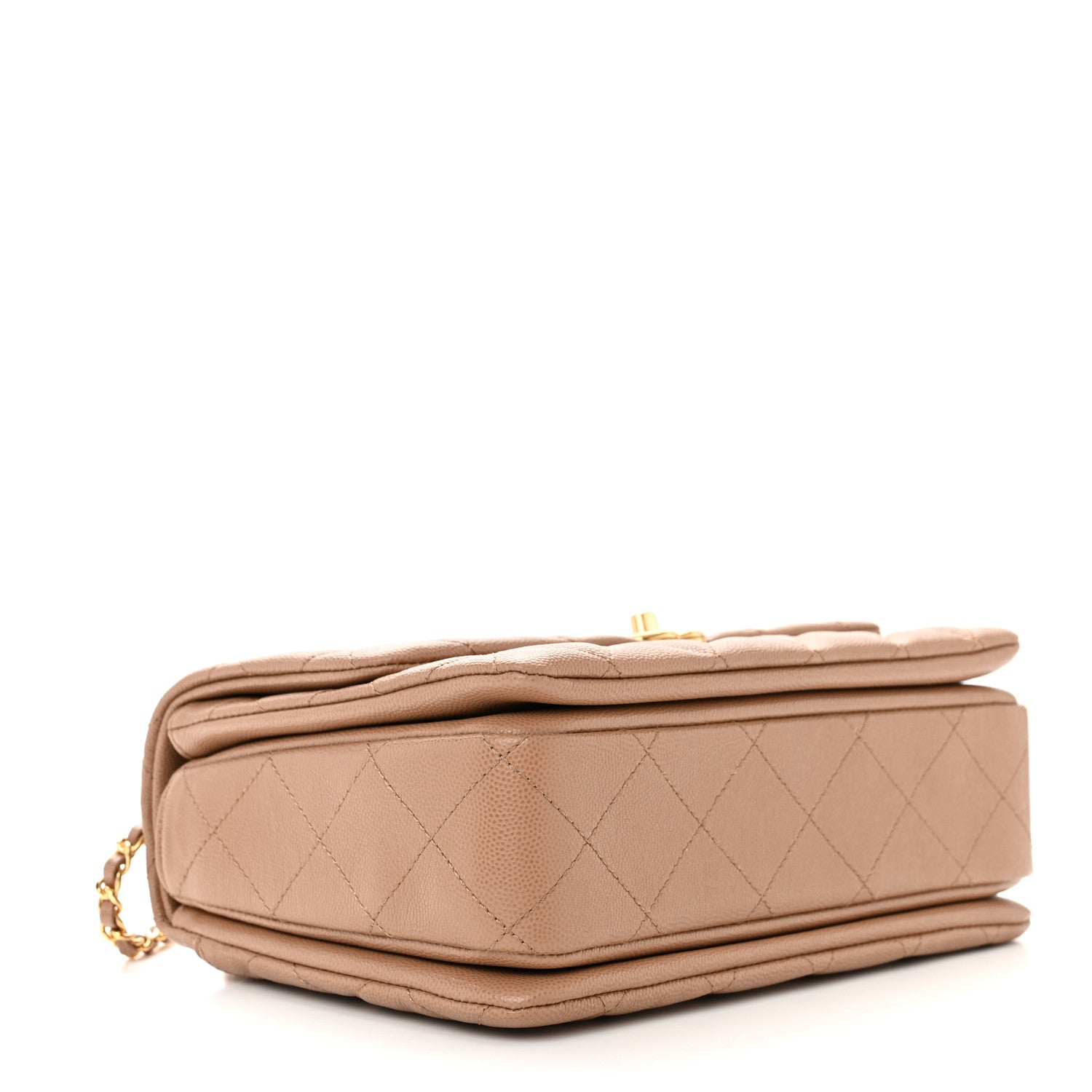 Chanel Caviar Quilted Coco First Flap Beige 4 of 11