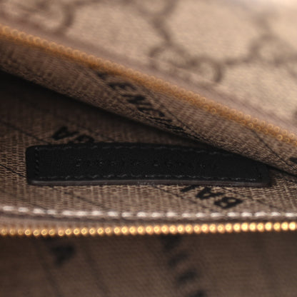 Balenciaga X GUCCI GG Supreme Monogram Small Hourglass Top Handle Bag Beige Ebony 7 of 11