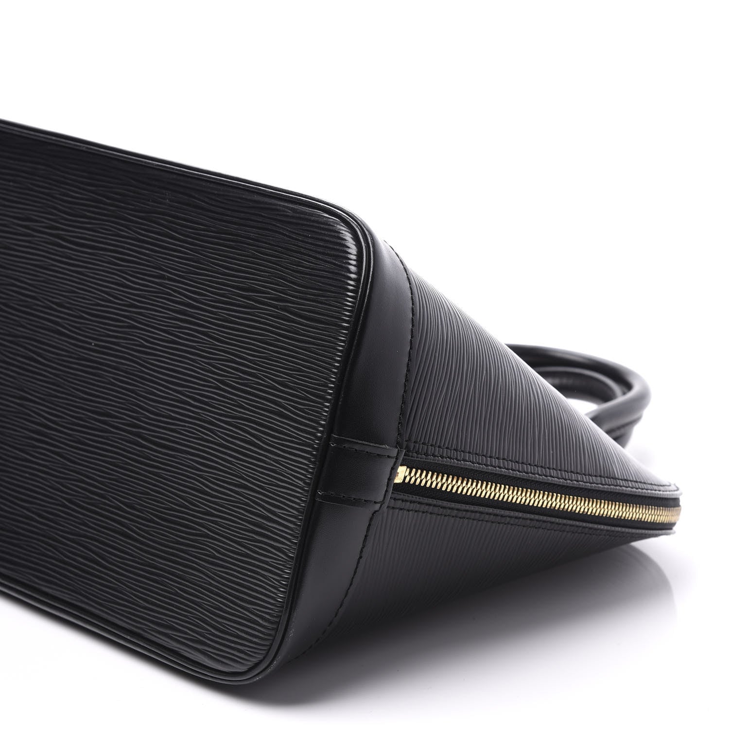 Louis Vuitton Epi Alma MM Black 7 of 12