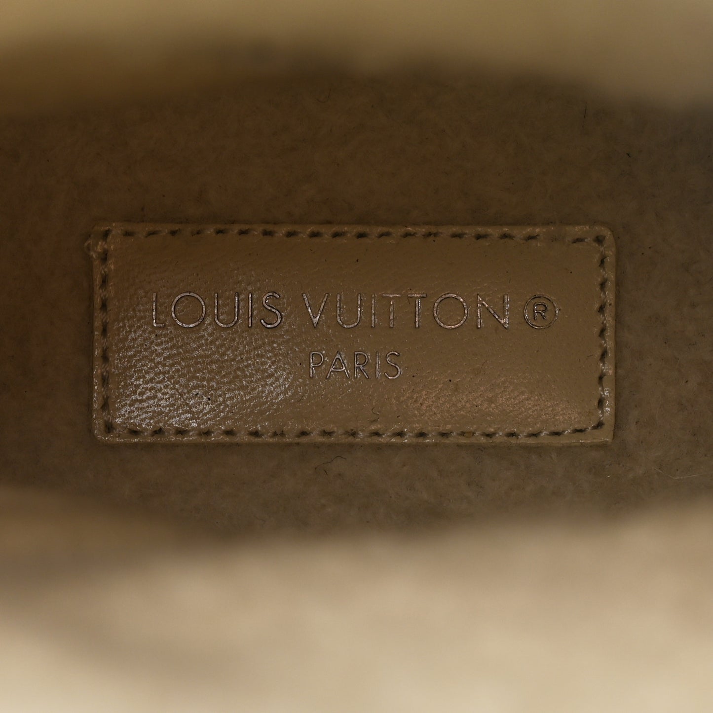 Suede Calfskin Shearling Snowdrop Flat Ankle Boot 37 Cognac