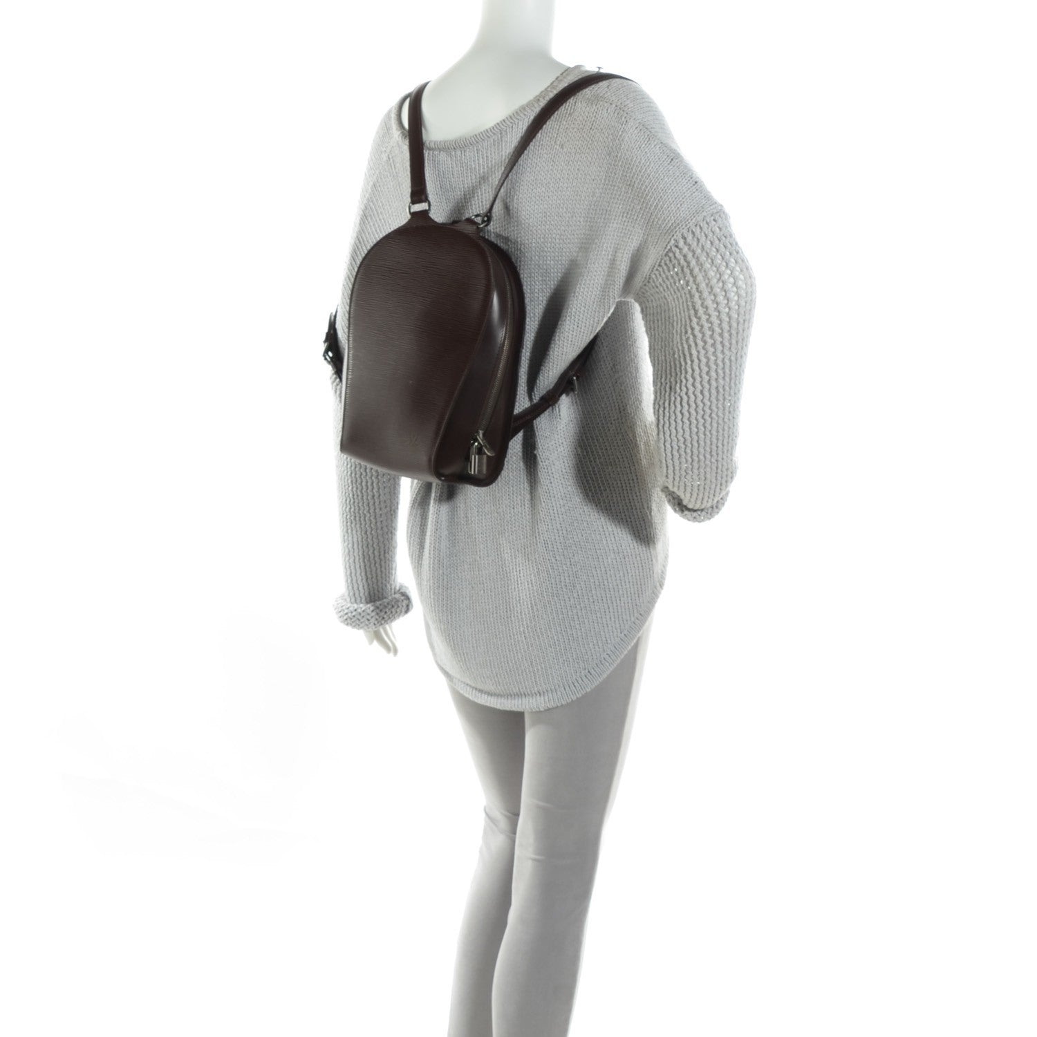Louis Vuitton Epi Mabillon Backpack Moka 2 of 7