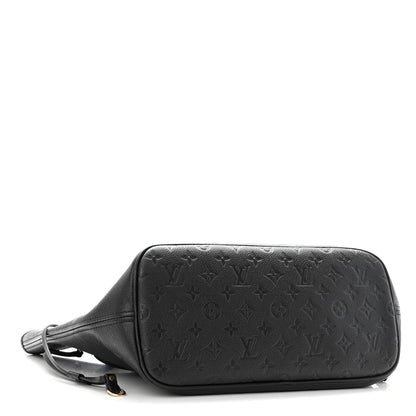 Louis Vuitton Empreinte Monogram Giant Neverfull MM Black 5 of 11