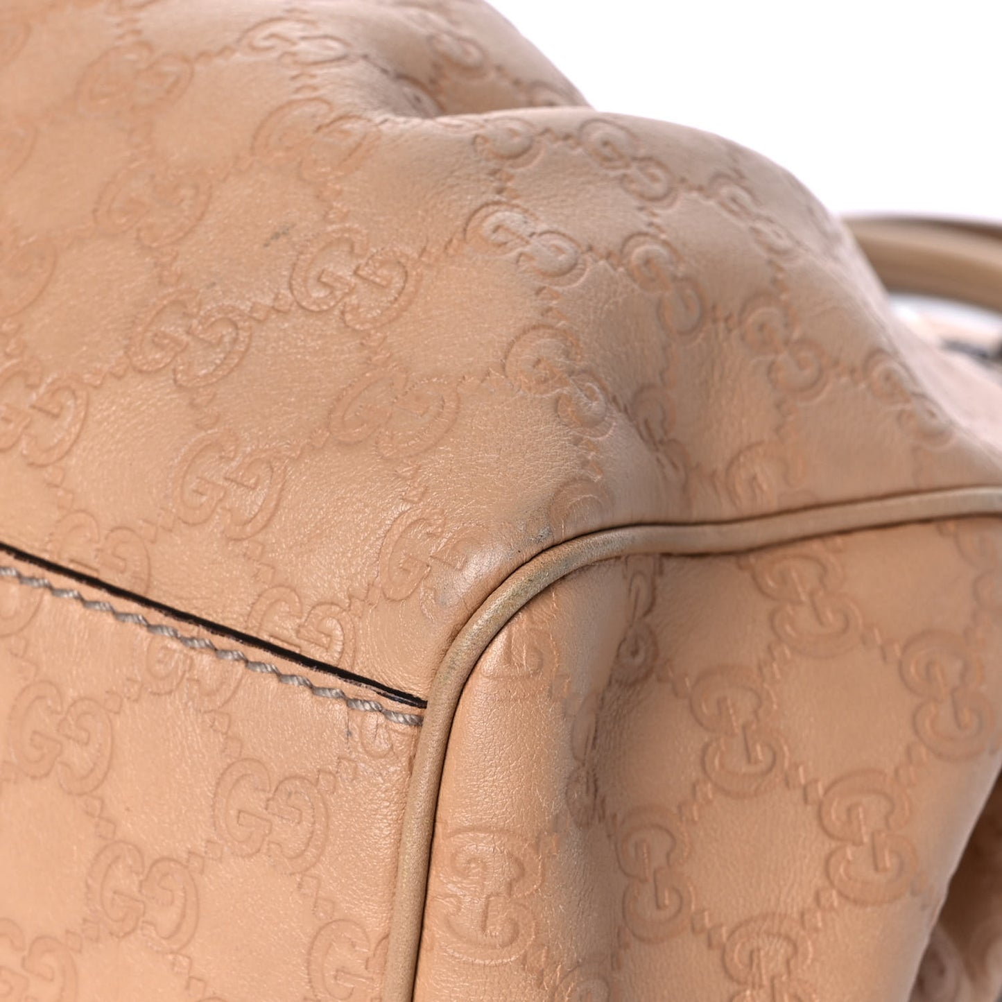 Guccissima Medium Sukey Tote Beige