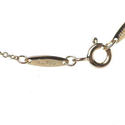 Tiffany 18K Yellow Gold Diamond .21ct Elsa Peretti Diamonds by the Yard Pendant Necklace 8 of 9