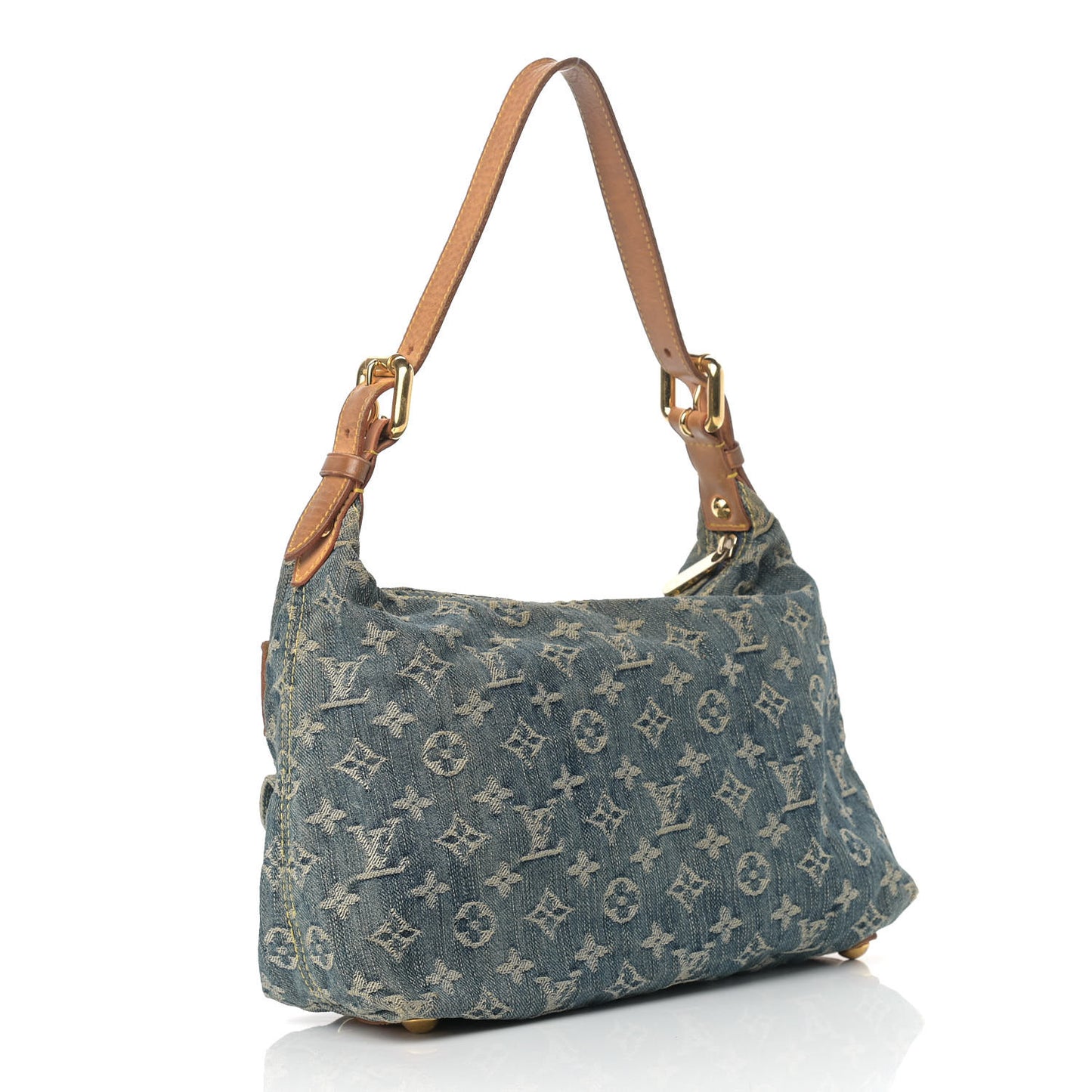Monogram Denim Baggy PM Blue