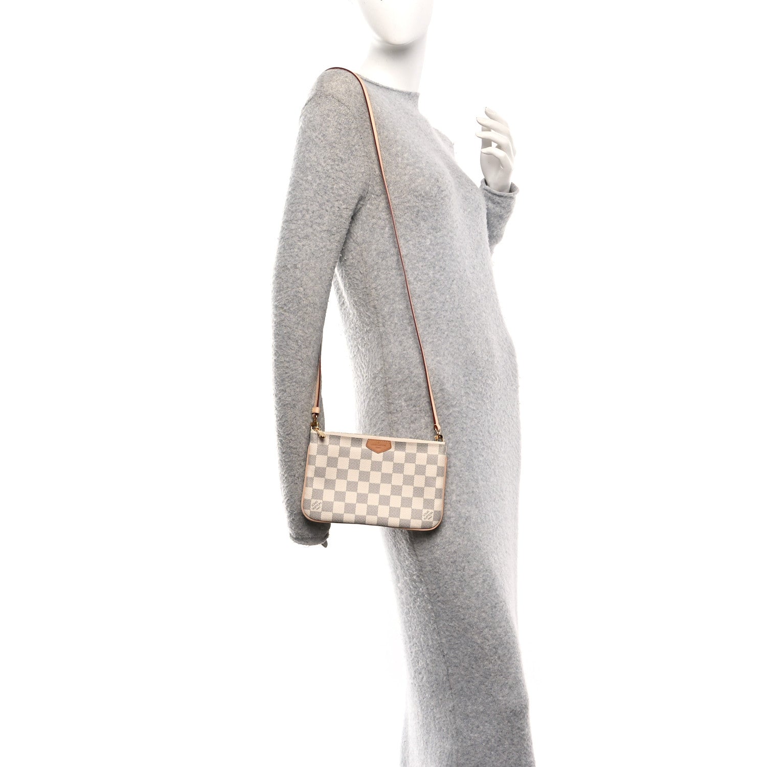 Louis Vuitton Damier Azur Double Zip Pochette 1905919 – FASHIONPHILE