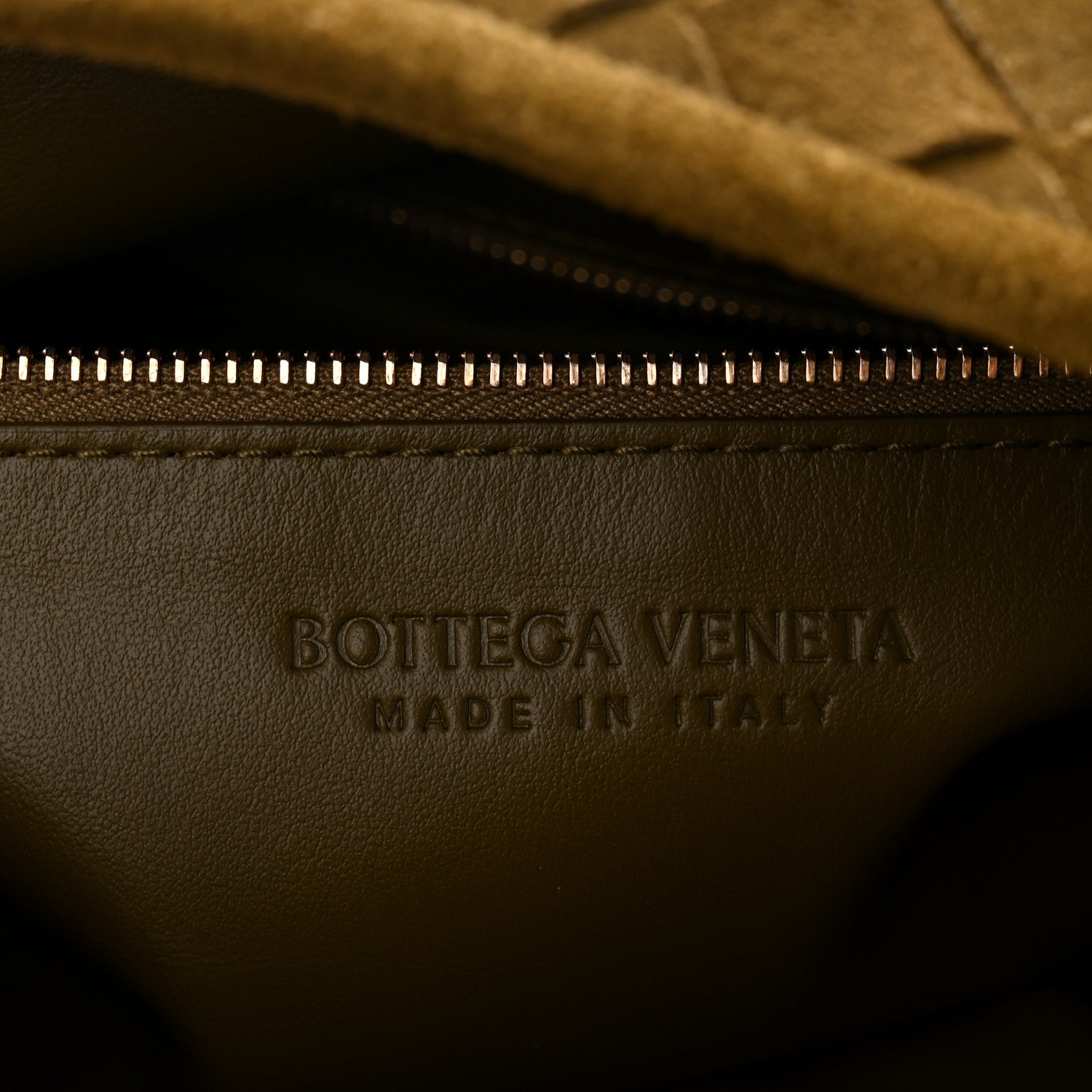 Bottega Veneta Suede Intrecciato Large Hop Olive Oil 10 of 19