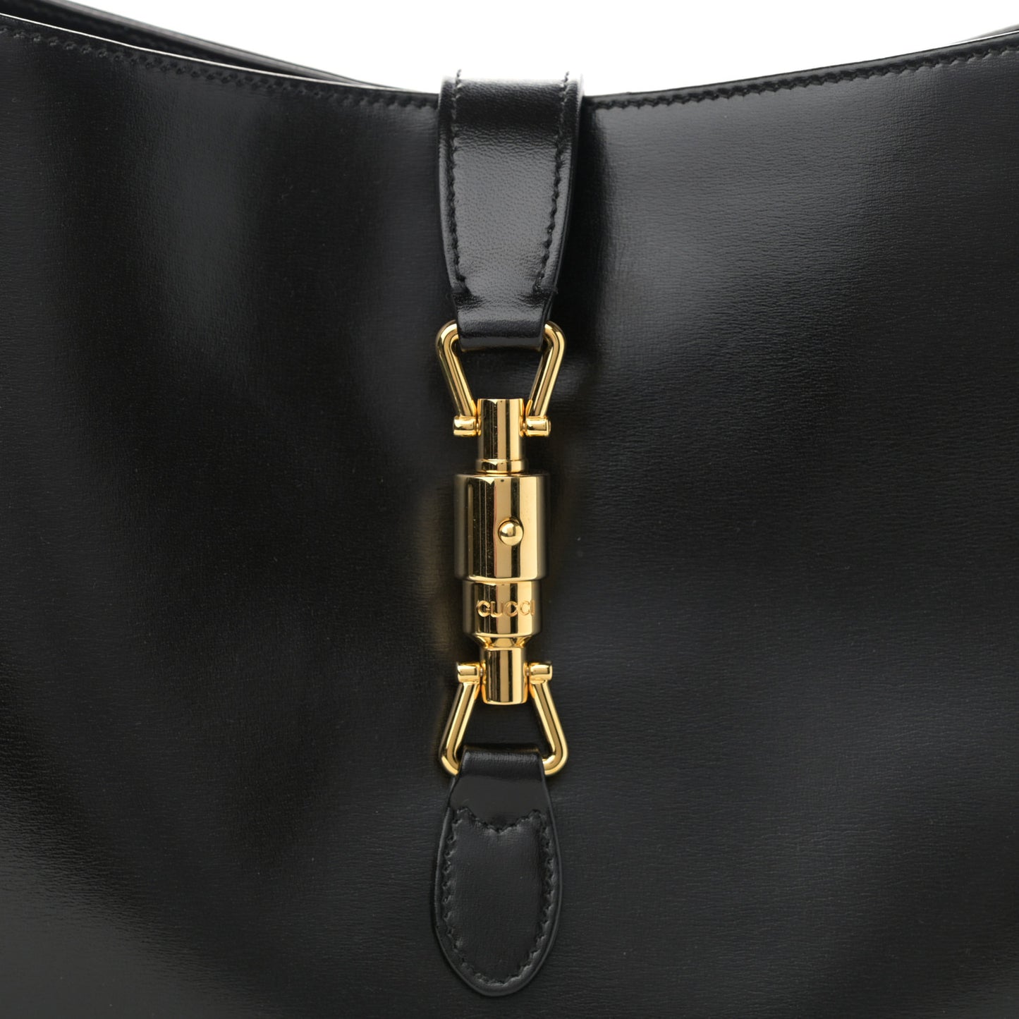 Boarded Dyana Lux Calfskin Medium Jackie 1961 Hobo Black
