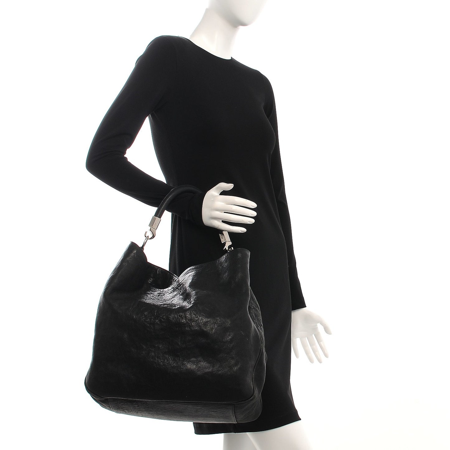 Sheepskin Large Roady Hobo Black