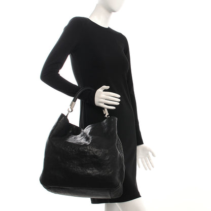 Saint Laurent Sheepskin Large Roady Hobo Black 3 of 12