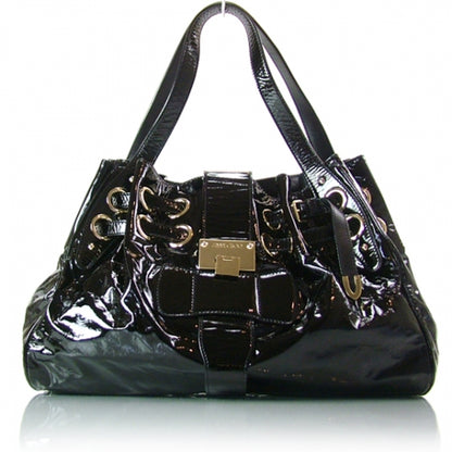 Jimmy Choo Patent Leather Ramona Tote Black 1 of 11