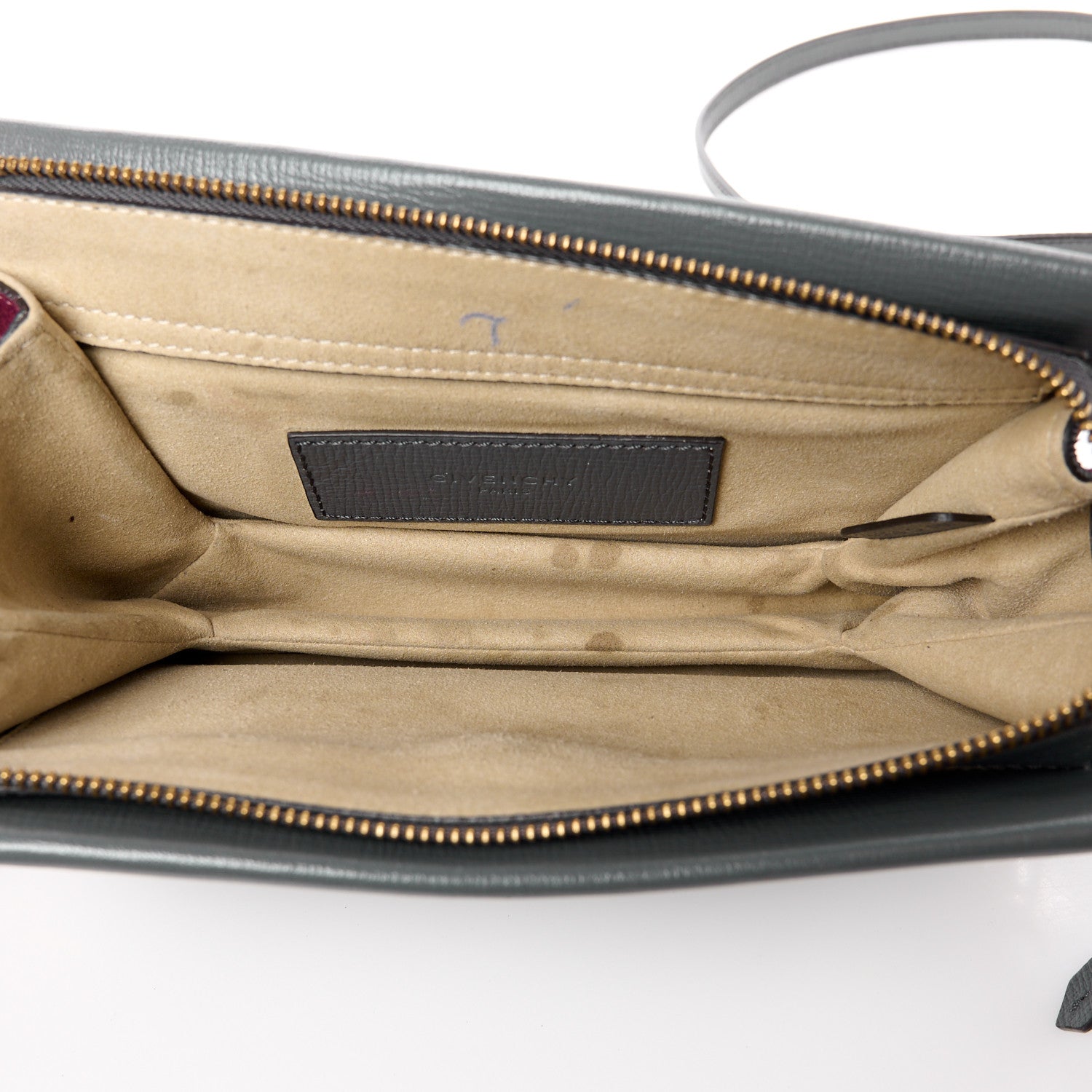 Givenchy Sugar Goatskin Cross 3 Crossbody Bag Dark Grey 5 of 12
