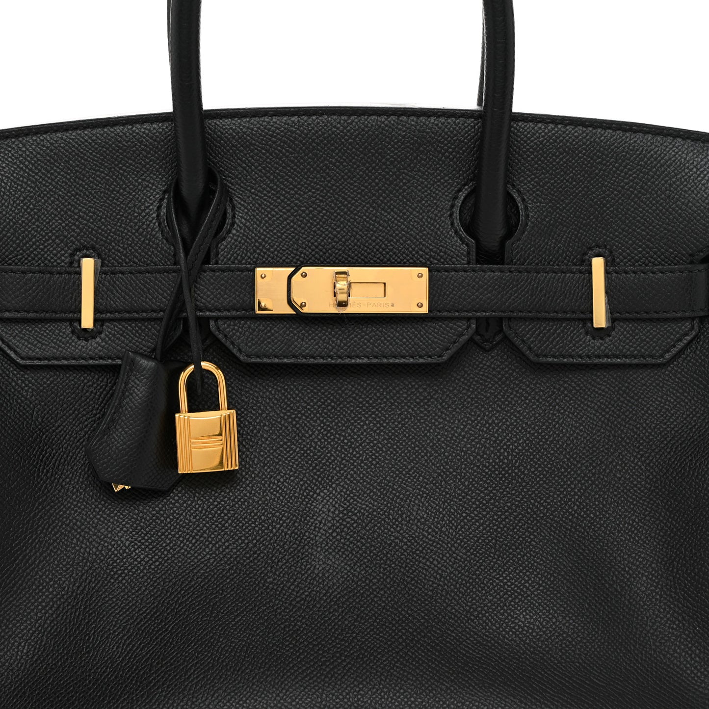 Epsom Birkin 30 Black