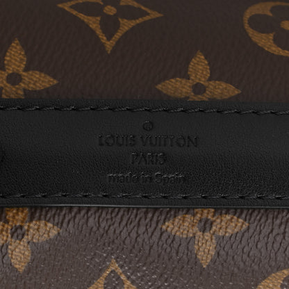 Louis Vuitton Monogram Macassar Weekend Tote GM 7 of 10