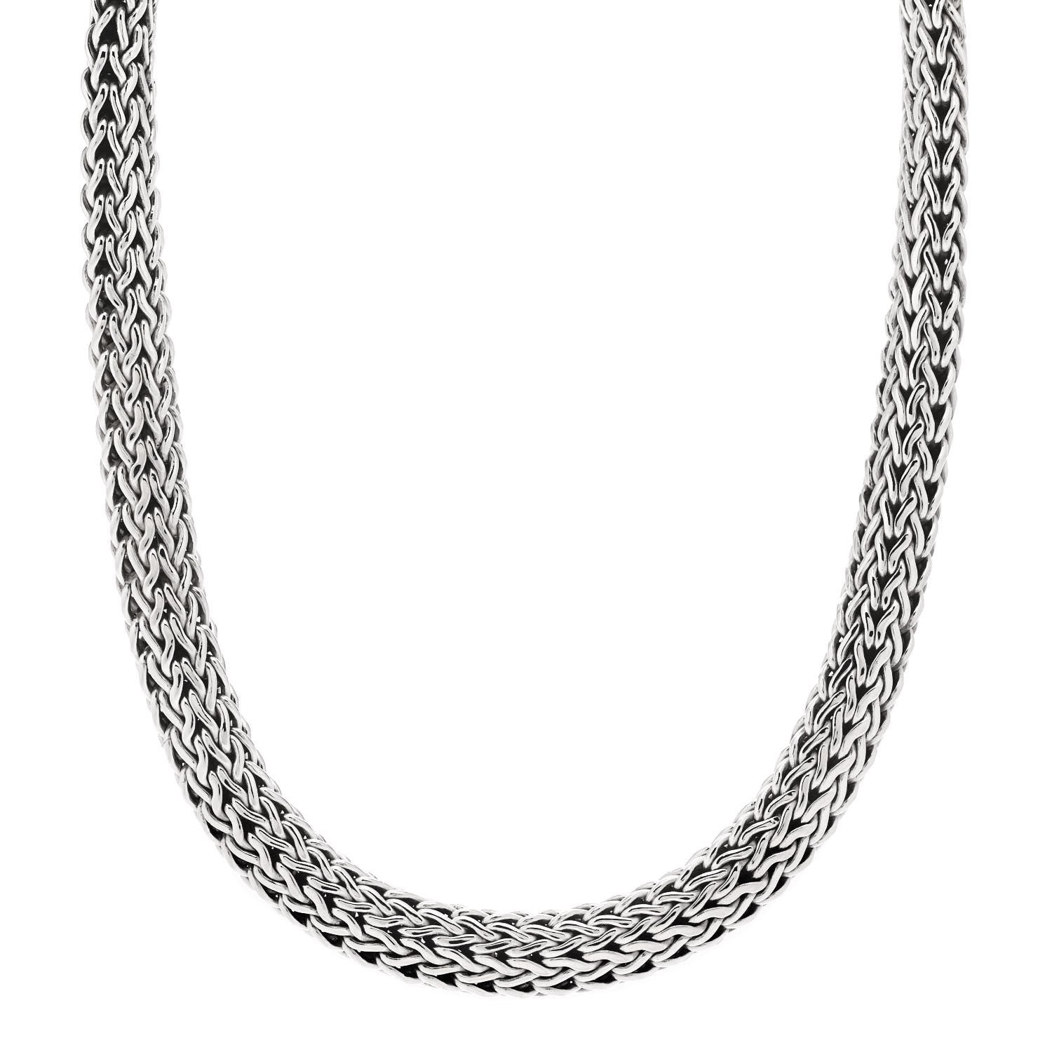 John Hardy Sterling Silver 10mm Classic Chain Necklace 1 of 4
