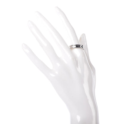 Bulgari 18K White Gold B.Zero1 One-Band Ring 58 8.5 2 of 5