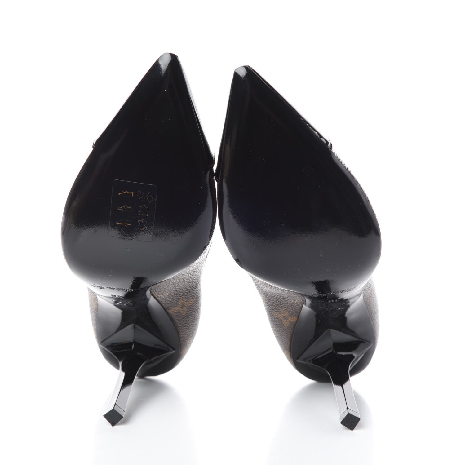Louis Vuitton Patent Monogram Fetish Pump 36 5 of 11