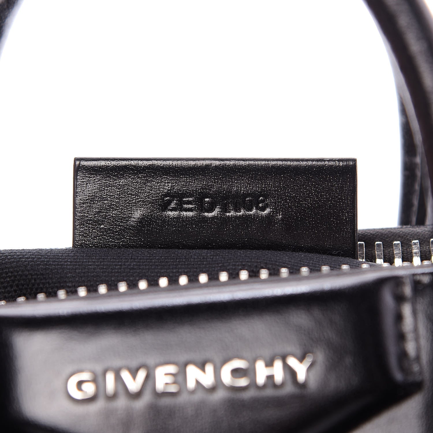 Givenchy Shiny Lord Calfskin Mini Antigona Black 10 of 11