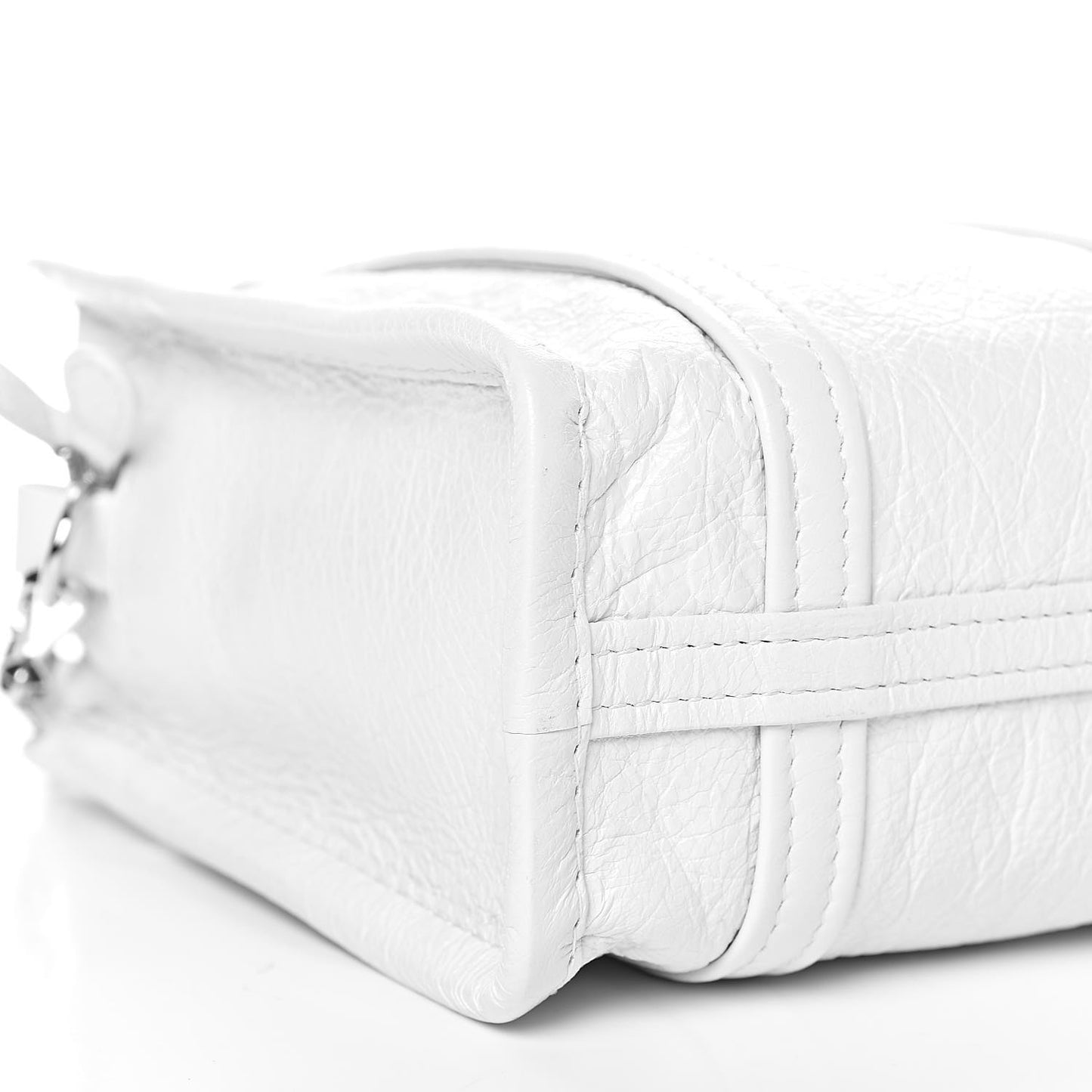 Agneau XXS Bazar Shopper Tote White
