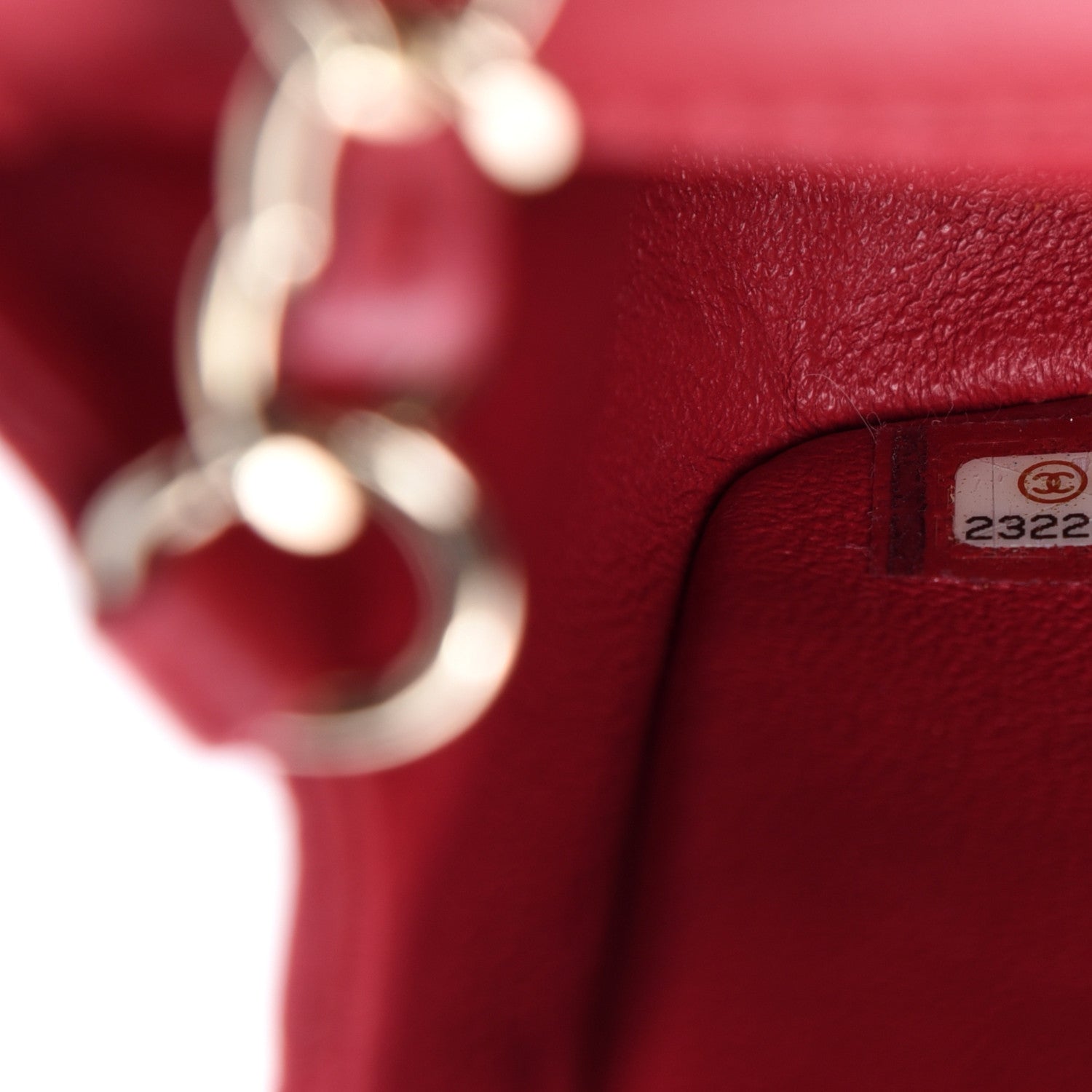 Chanel Lambskin Quilted Mini Rectangular Flap Red 12 of 13