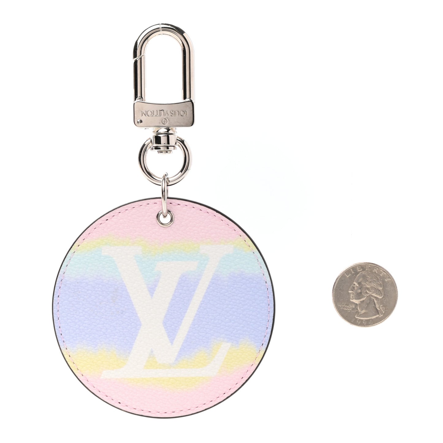 Monogram Escale Bag Charm Key Holder Pastel