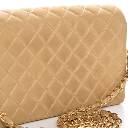Chanel Lambskin Quilted Small Single Flap Beige 9 of 16