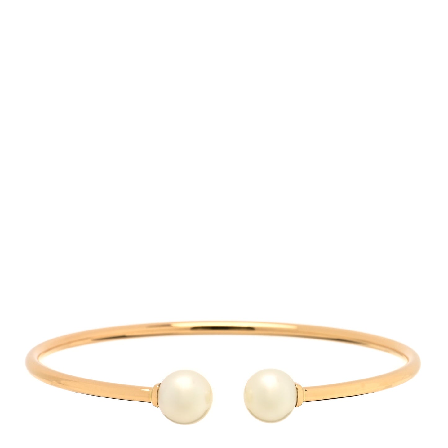 18K Rose Gold Pearl 8mm HardWear Ball Wire Bracelet