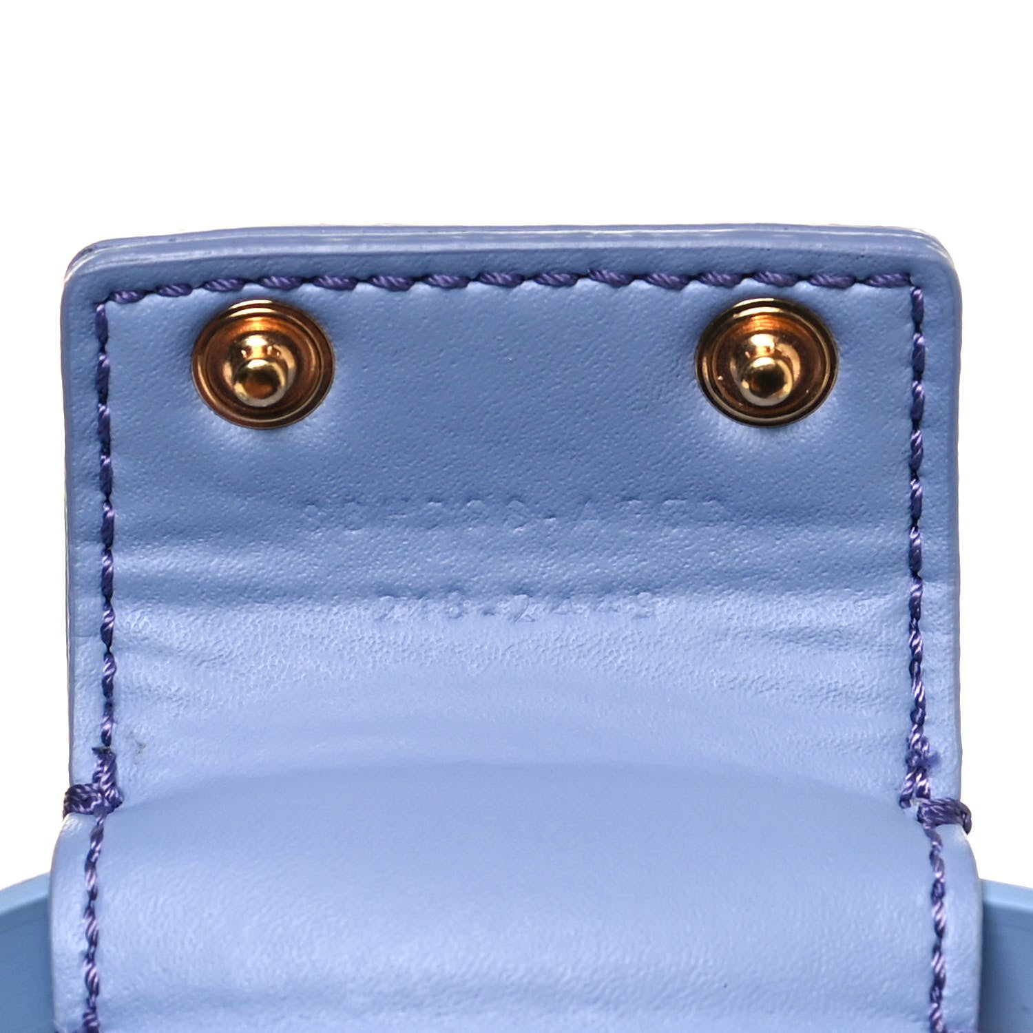 Fendi Recycled Plastic Vitello Liberty Matte Small Fendi Basket Light Blue 8 of 16