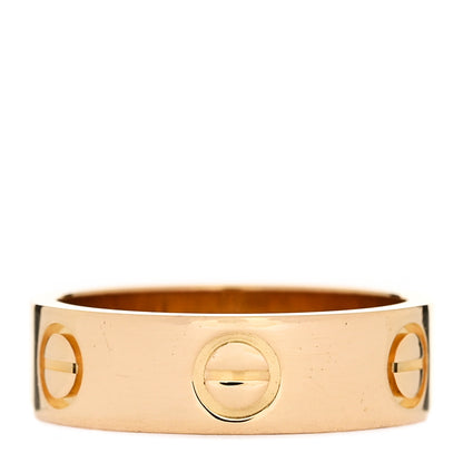 Cartier 18K Yellow Gold 5.5mm LOVE Ring 51 5.75 3 of 5