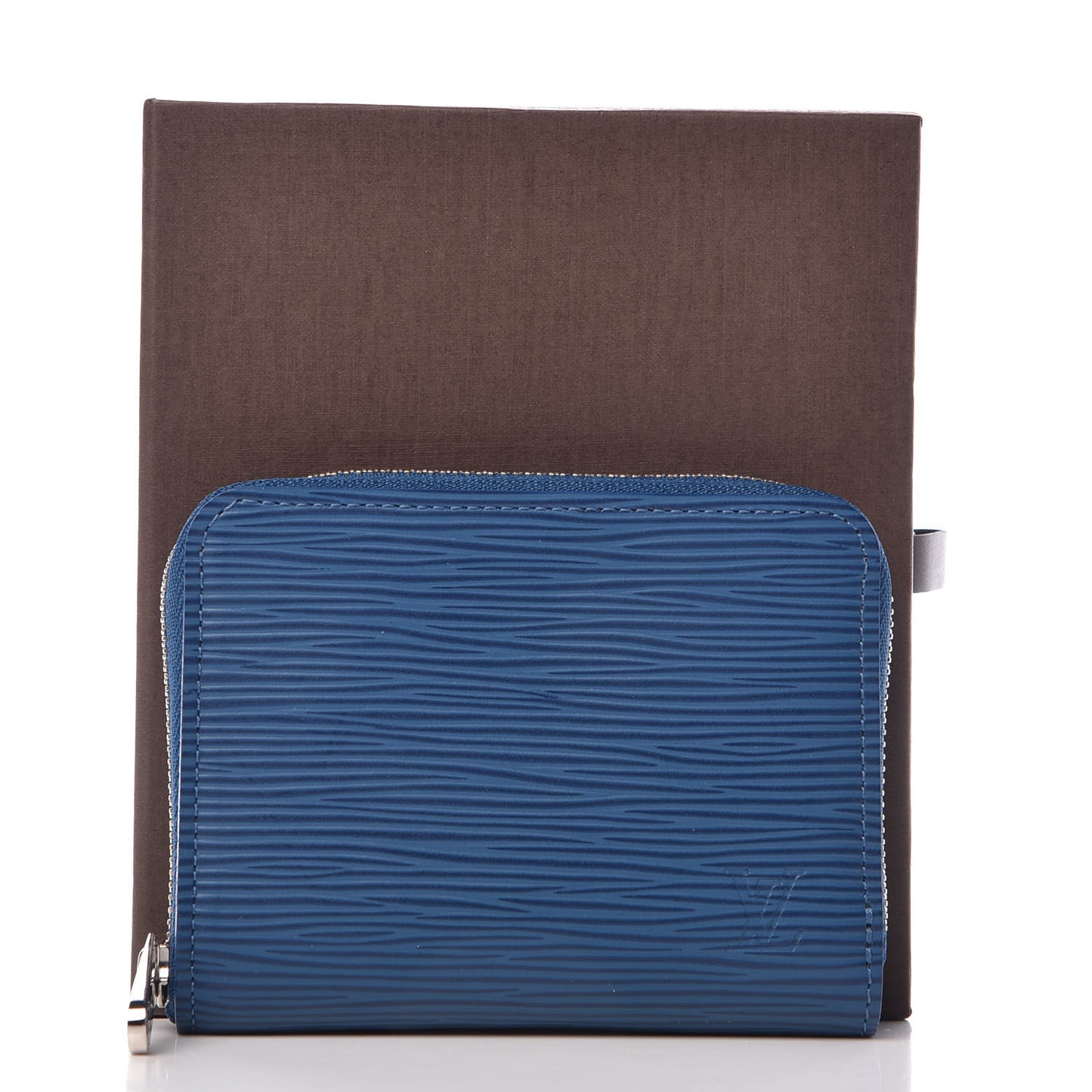 Epi Zippy Coin Purse Saphir