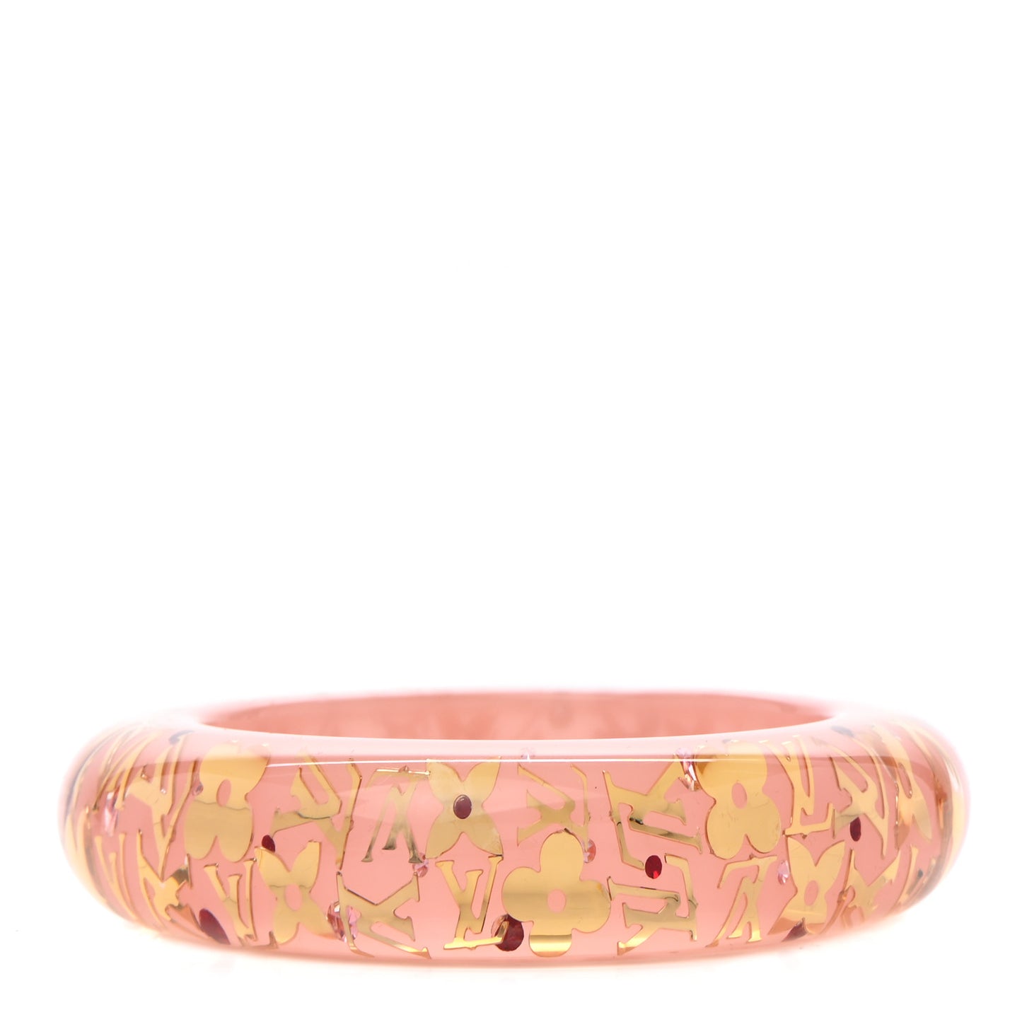 Resin Swarovski Medium Inclusion Bracelet GM Rose
