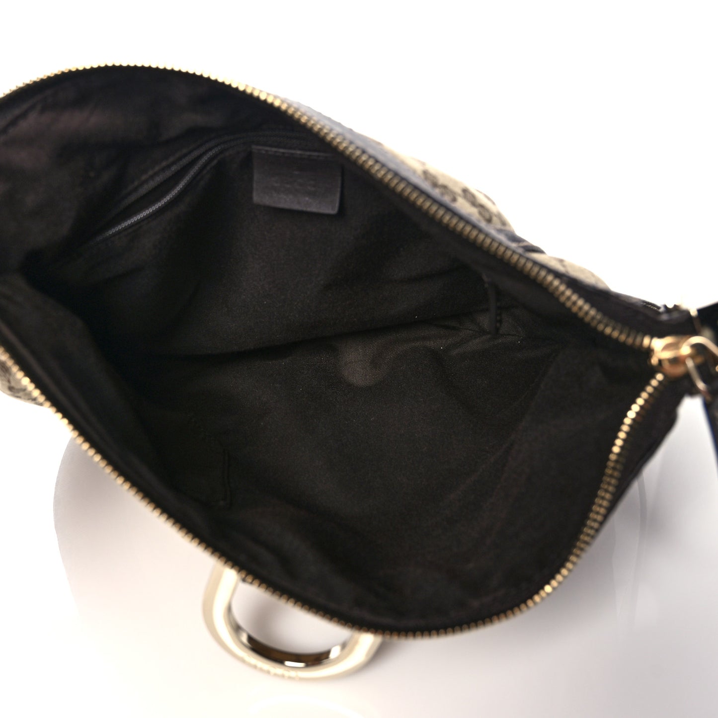 Monogram Small D Gold Ring Messenger Dark Brown