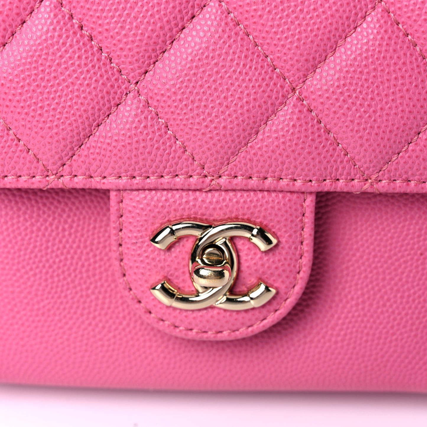 Caviar Quilted Small CC Day Backpack Pink