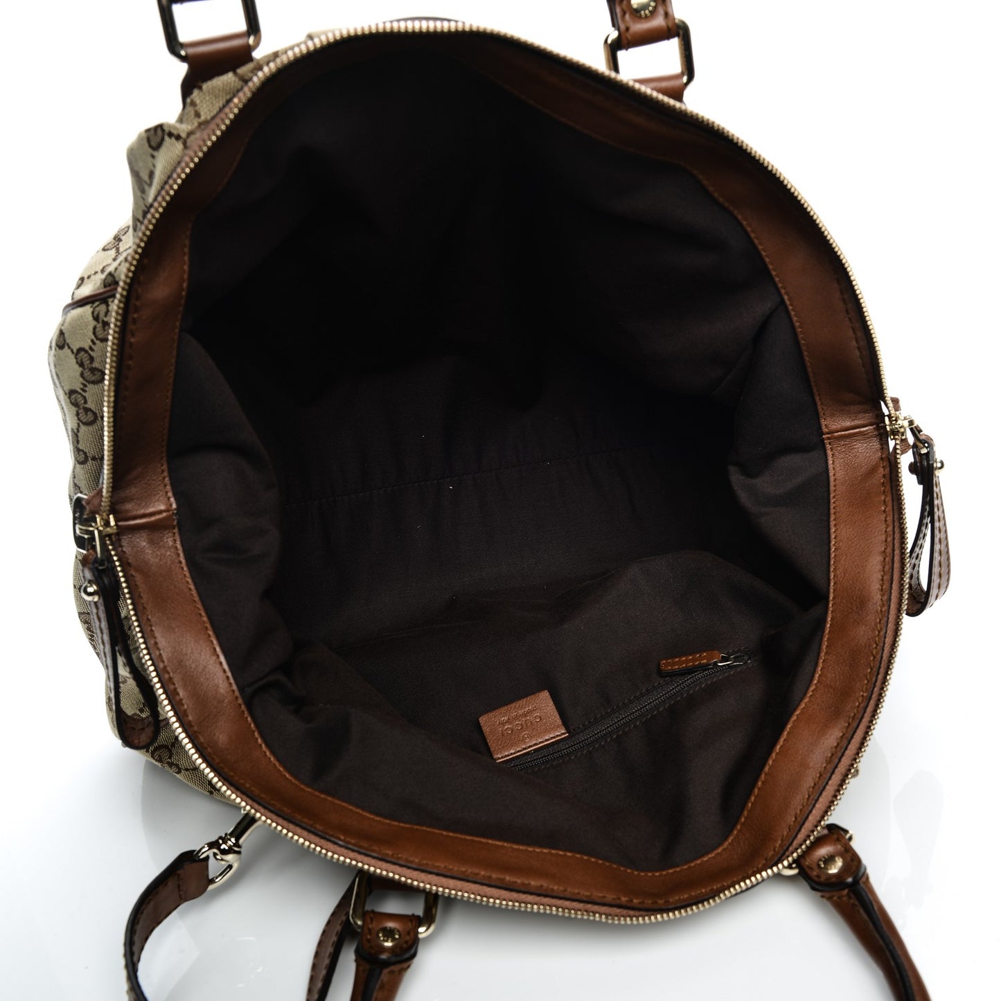 Monogram Medium Sukey Boston Brown