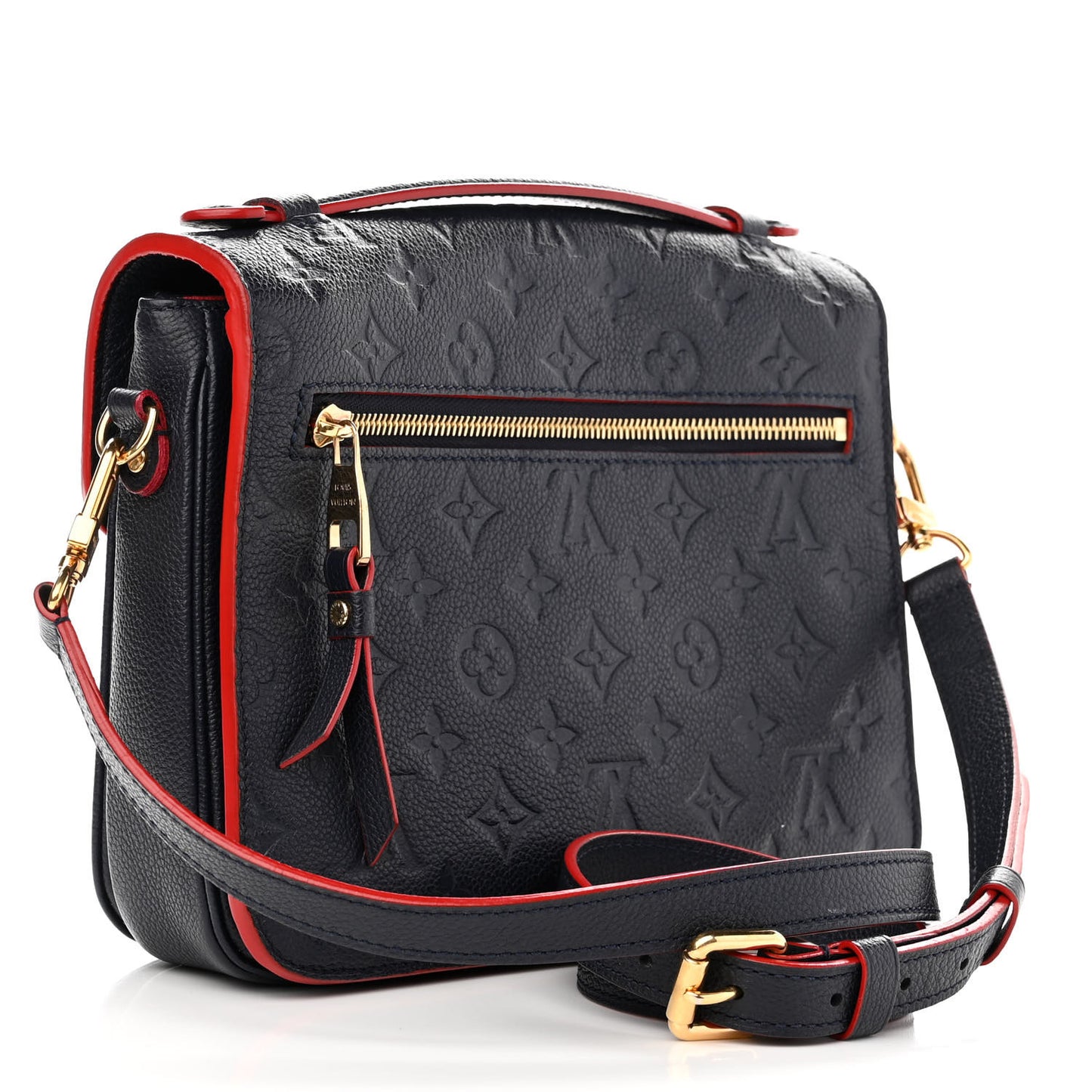 Empreinte Pochette Metis Marine Rouge