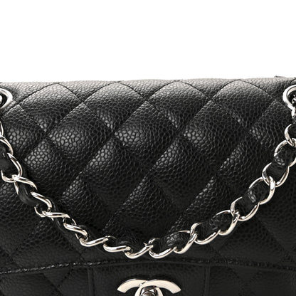 Chanel Caviar Quilted Small Double Flap Black 7 of 9