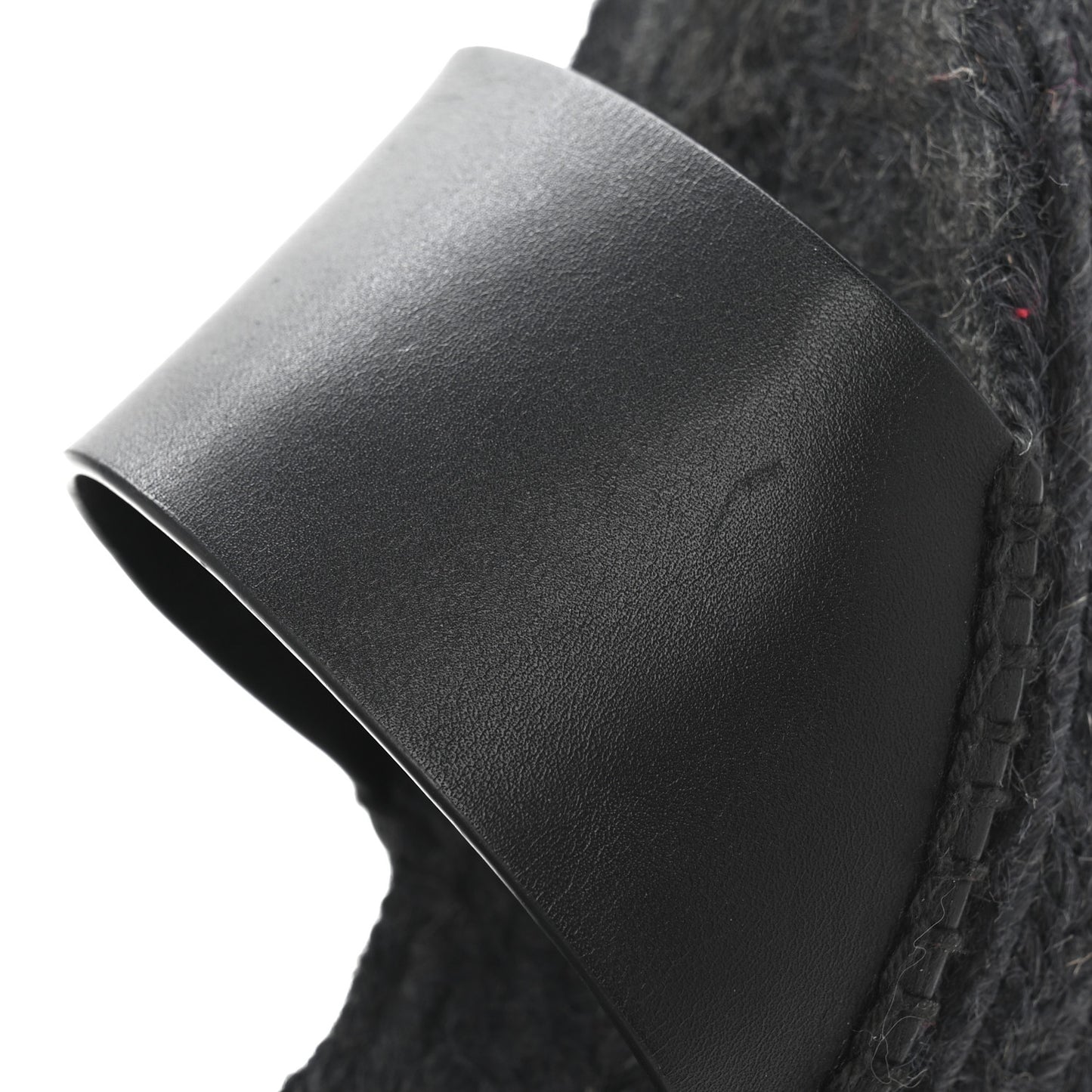 Calfskin Tipoli Espadrille Wedges 38 Black
