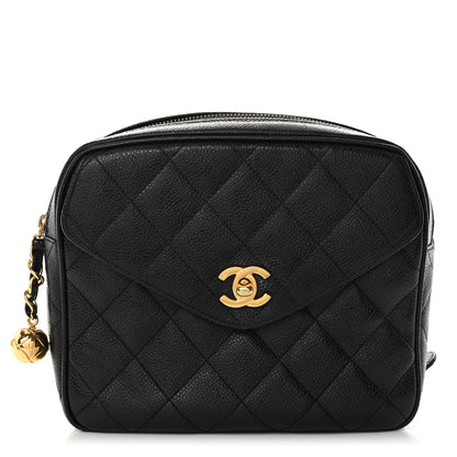 Chanel Caviar Quilted Flap Belt Bag Black 1 of 10