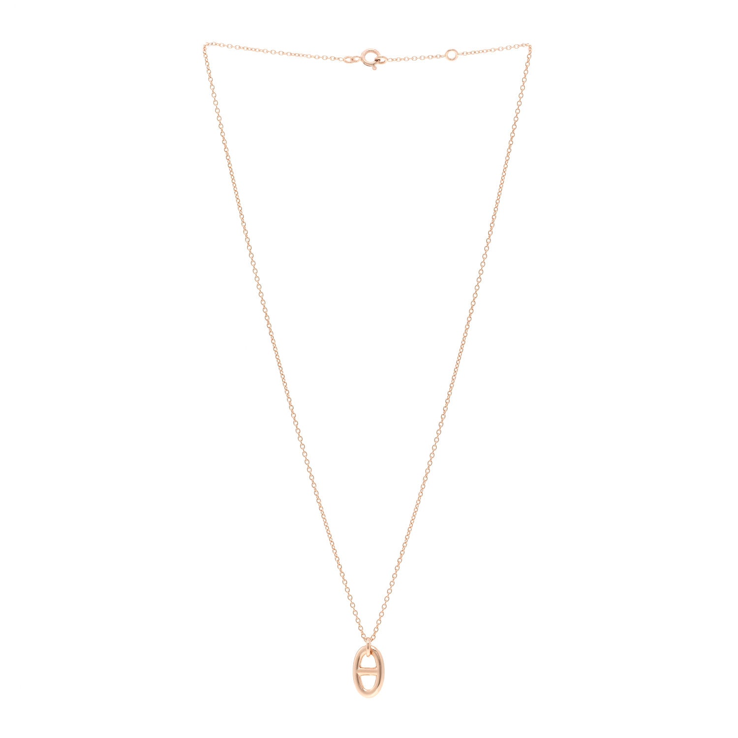 Hermes 18K Rose Gold PM Farandole Pendant Necklace 3 of 4