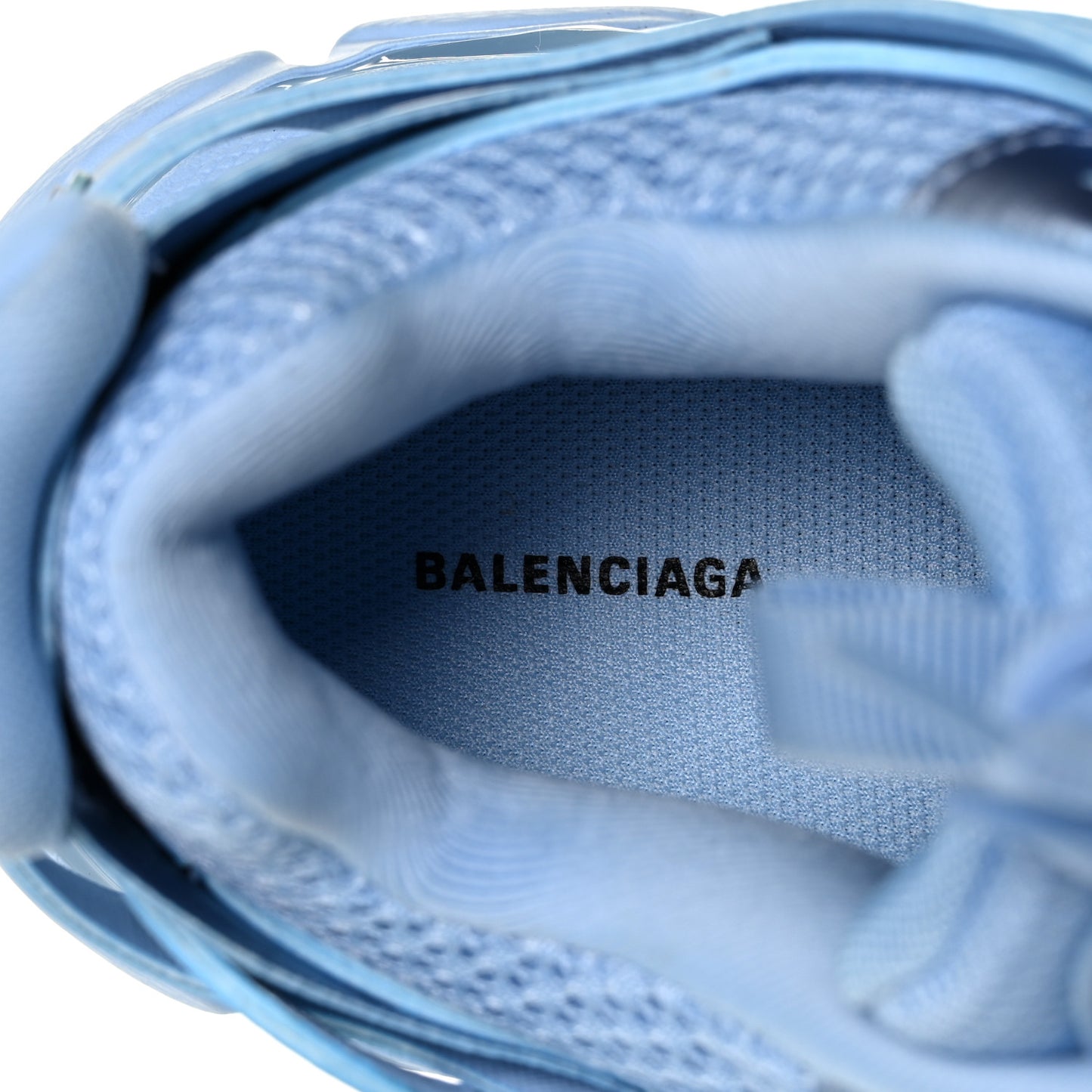 Mesh Nylon Womens Track Sneakers 39 Light Blue